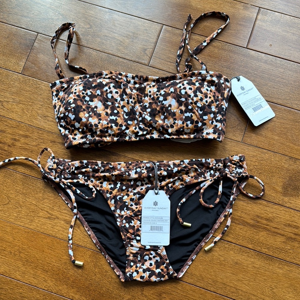 New Everyday Sunday Bikini Set with removable straps